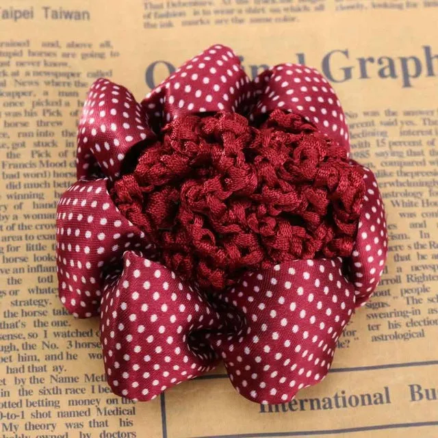 1PC Fashion Girl Women Dot Shiny Bun Cover Snood Ballet Dance Skating Hair Net Crochet Hairband Hair Accessories 2016 New