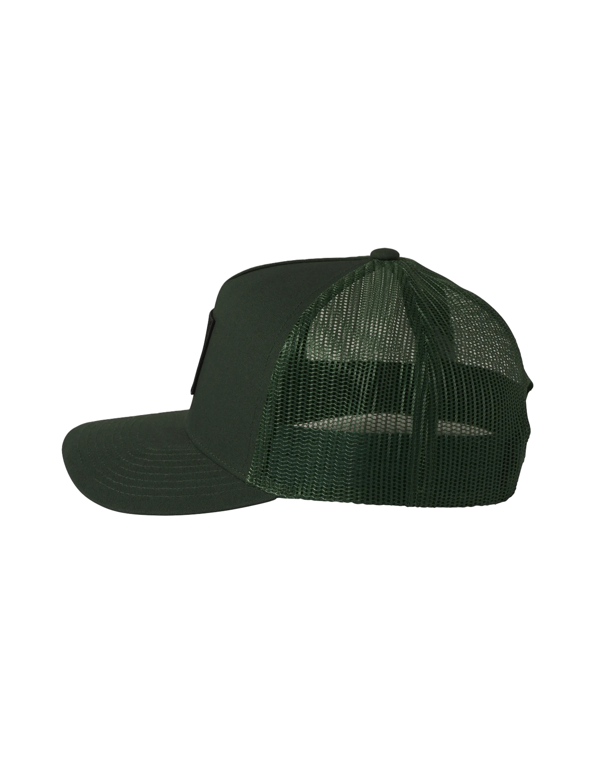 Alpha Block X Trucker Cap in Trekking Green