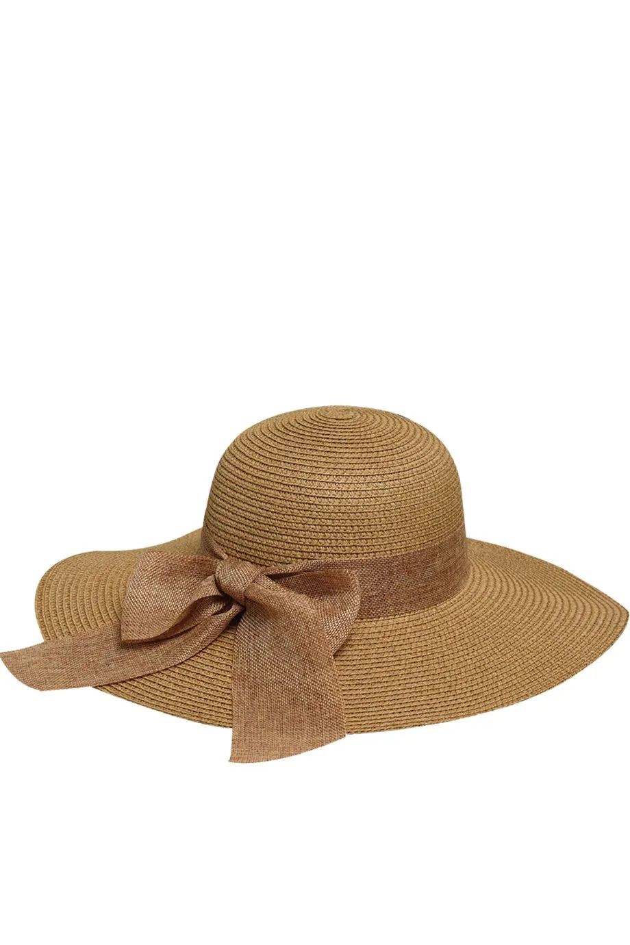 Arleen Straw Hat with Ribbon