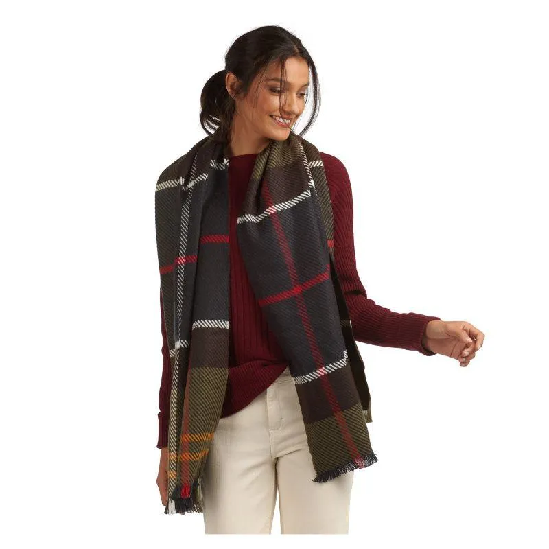 Barbour Blair Ladies Tartan Scarf - Classic Tartan