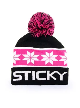 Black Bobble Beanie