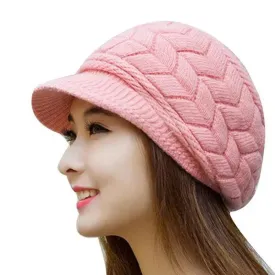 Bonnet Beanie With Brim