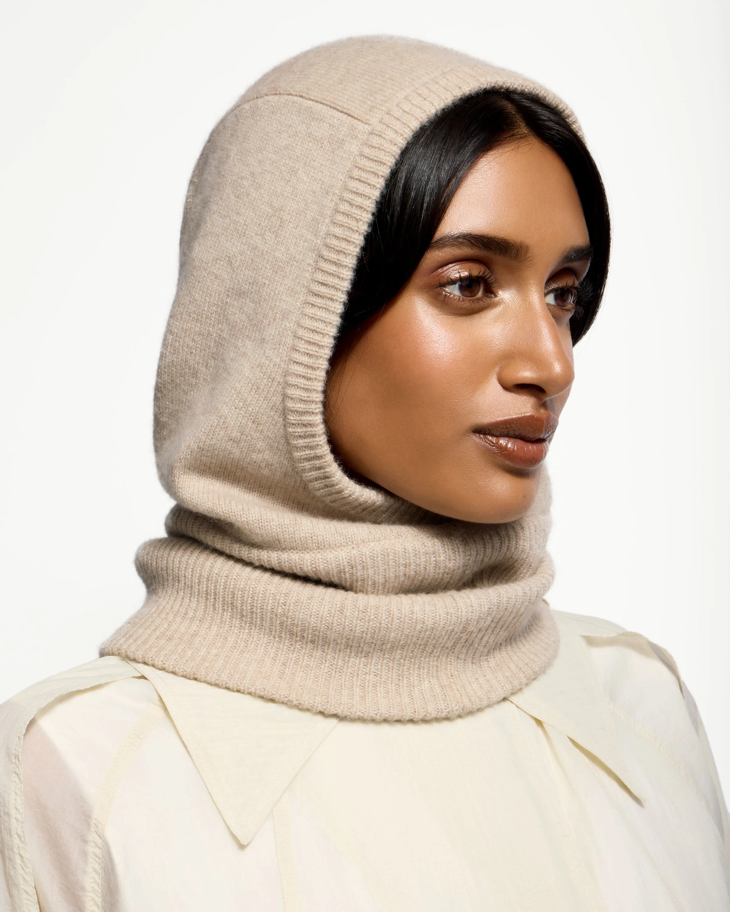 Cashmere Blend Snood - Millet