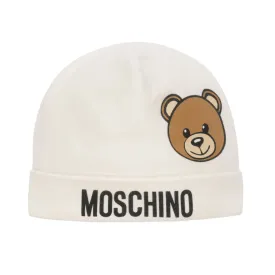 Cloud Baby Bear Logo Print Hat