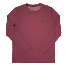 COOLEVER Longsleeve reflective Logo Ball, aubergine