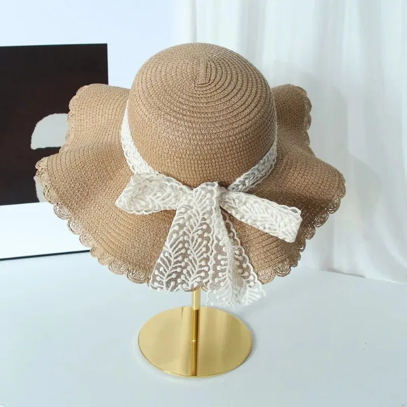 Cute Sun Hat With Bow