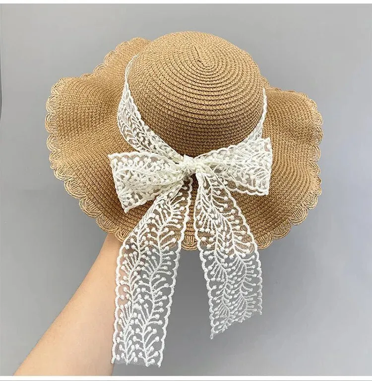 Cute Sun Hat With Bow