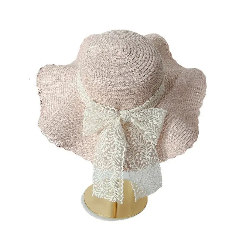 Cute Sun Hat With Bow