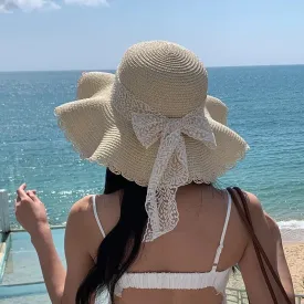 Cute Sun Hat With Bow