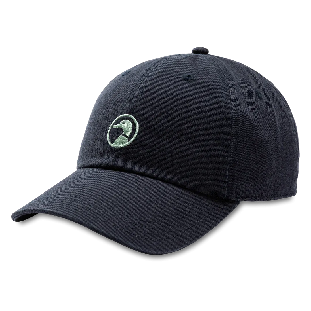 Duck Head Embroidered Duck Twill Hat / Navy