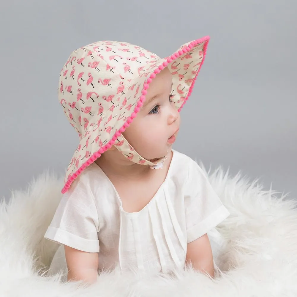 Flamingo Sunhat UPF 25  for Babies & Toddlers