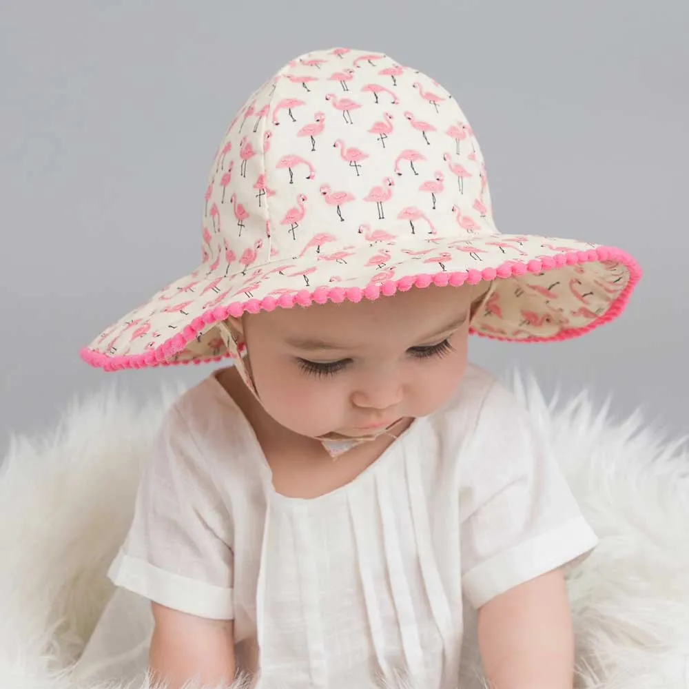 Flamingo Sunhat UPF 25  for Babies & Toddlers