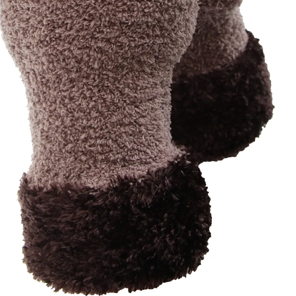 FLOSO Ladies/Womens Fluffy Extra Soft Winter Gloves With Patterned Cuff