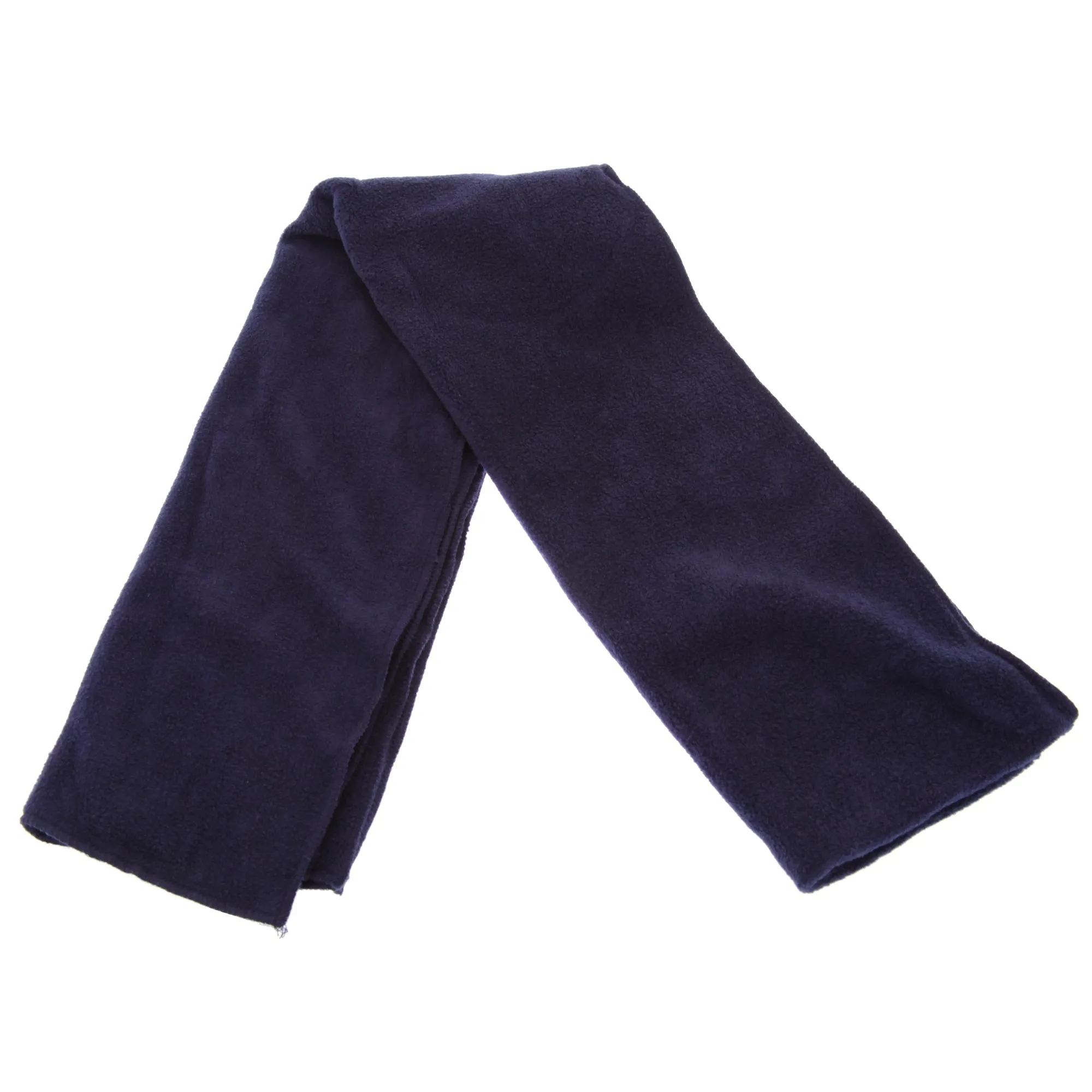 FLOSO Mens Plain Thermal Polar Fleece Winter/Ski Scarf