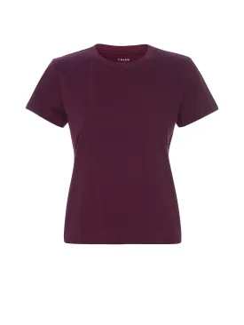 Frame - Baby Tee in Burgundy