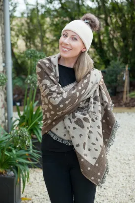 Freya Leopard Print Scarf - SC1994