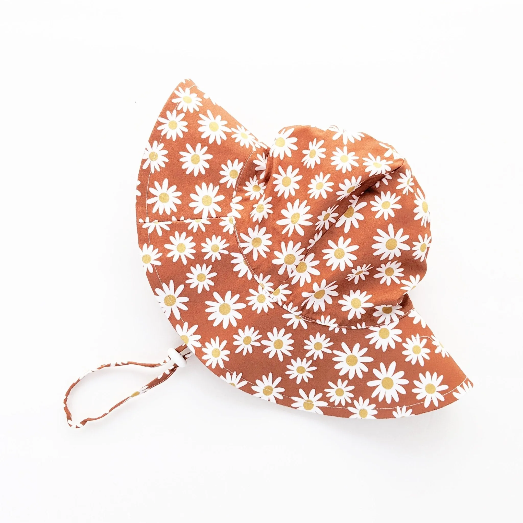 Ginger Daisy Sunhat UPF 50  with Adjustable Breakaway Strap