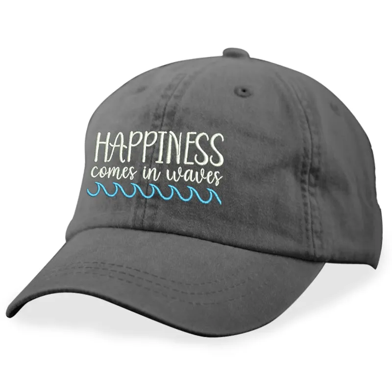 Happiness Comes In Waves Hat