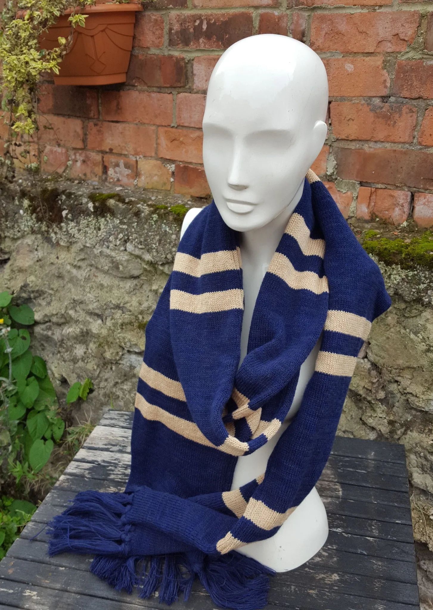 Harry Potter inspired, Navy and Bronze,  LIGHT Ravenclaw style year 3 onwards