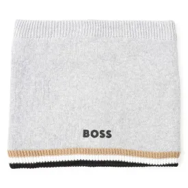 Hugo Boss Baby Boys Grey Snood