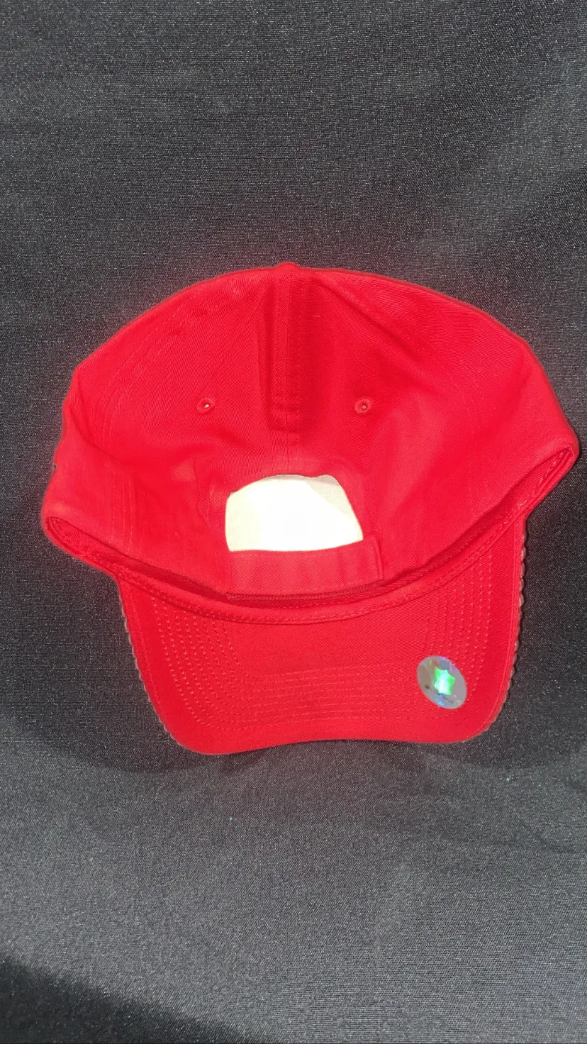 Kansas City Chiefs NFL Team bedazzle Visor Adjustable Hat