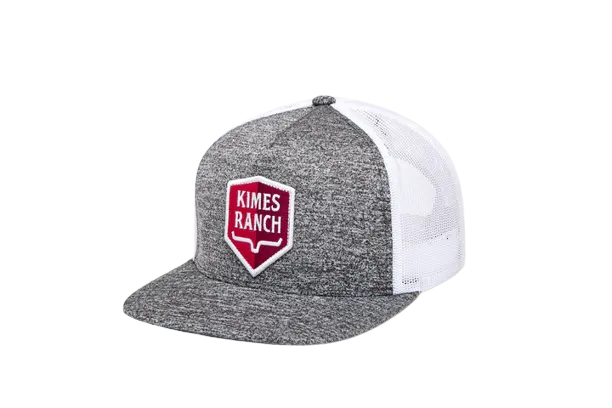 Kimes Ranch Men's Jack Trucker Grey Cap