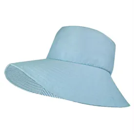 Ladies Sun Hat Blue M-l