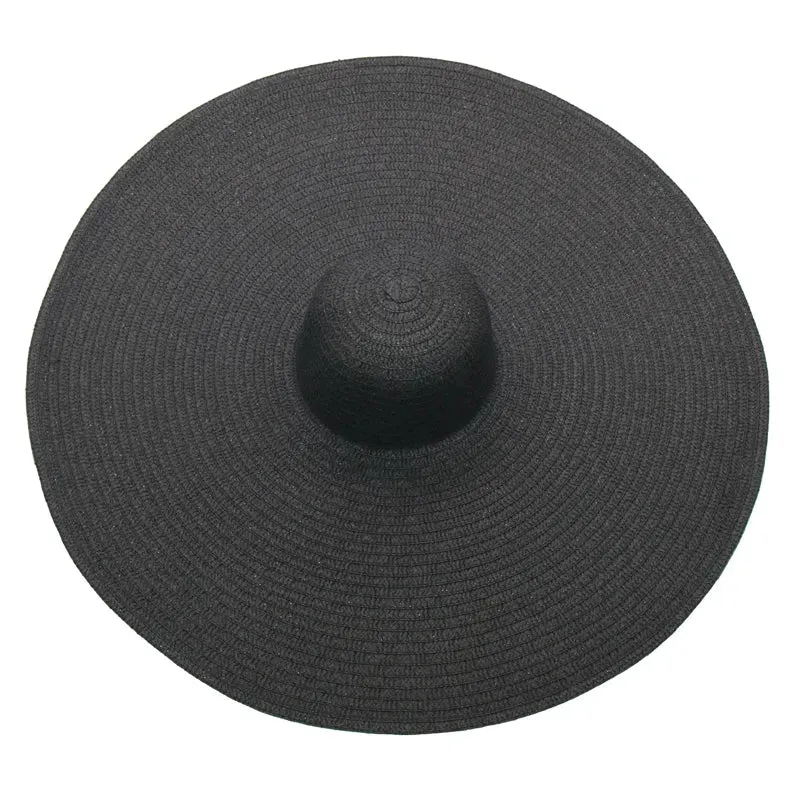 Large Sun Hat With Oversized Brim