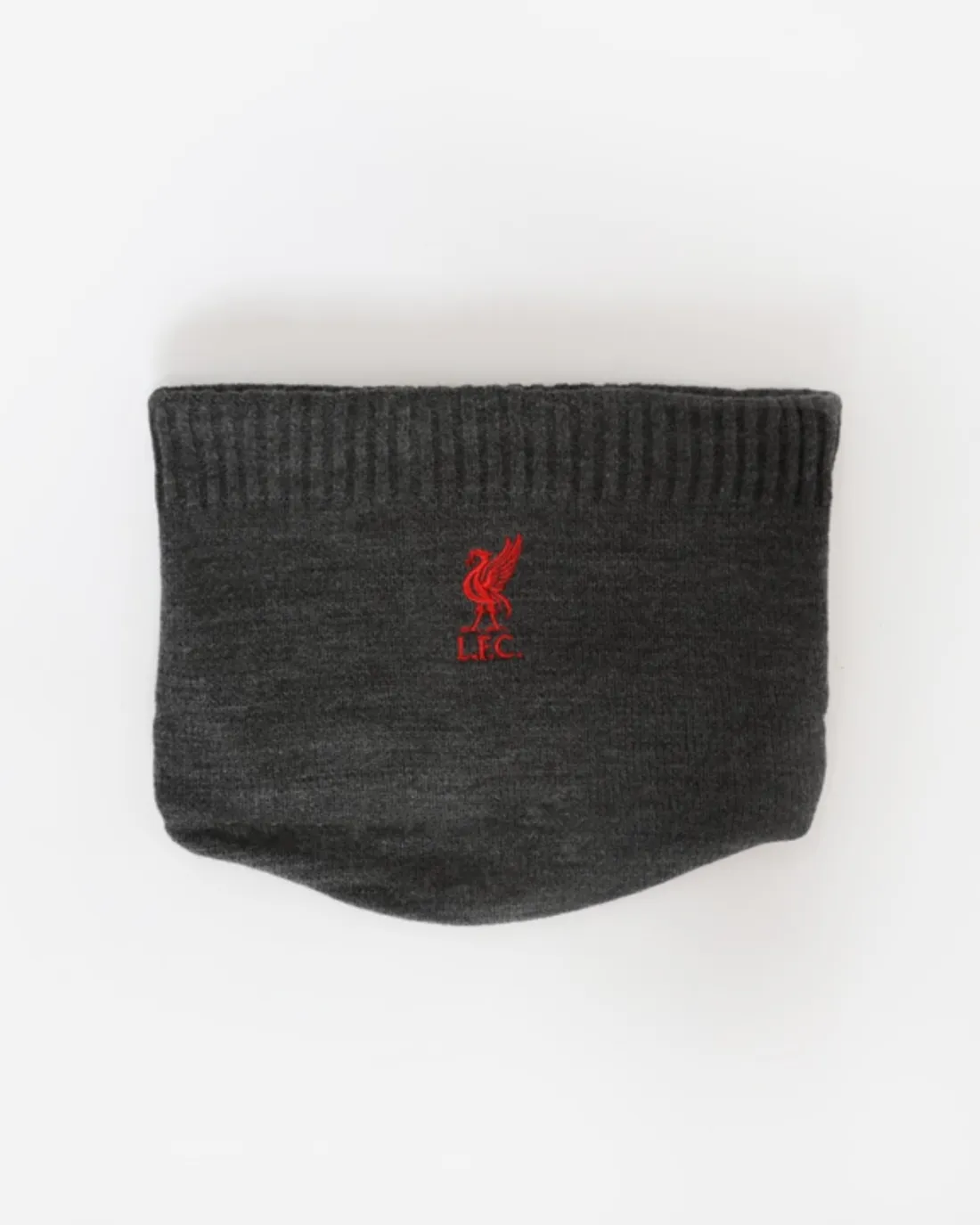 LFC Charcoal Knitted Snood GREY