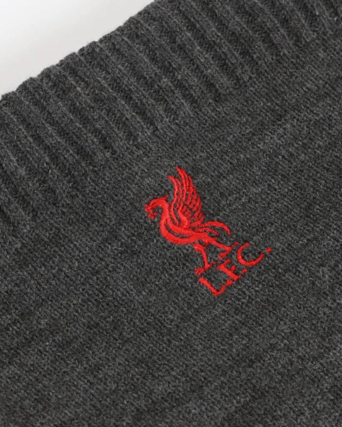 LFC Charcoal Knitted Snood GREY