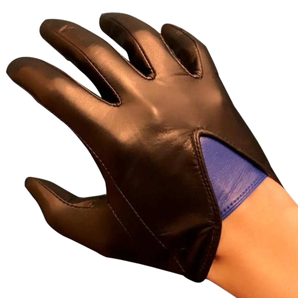 Mens Leather Driving Gloves Touchscreen, Unlined Thin Leather Driving Gloves