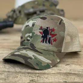 OG Logo Trucker Hat - Multicam