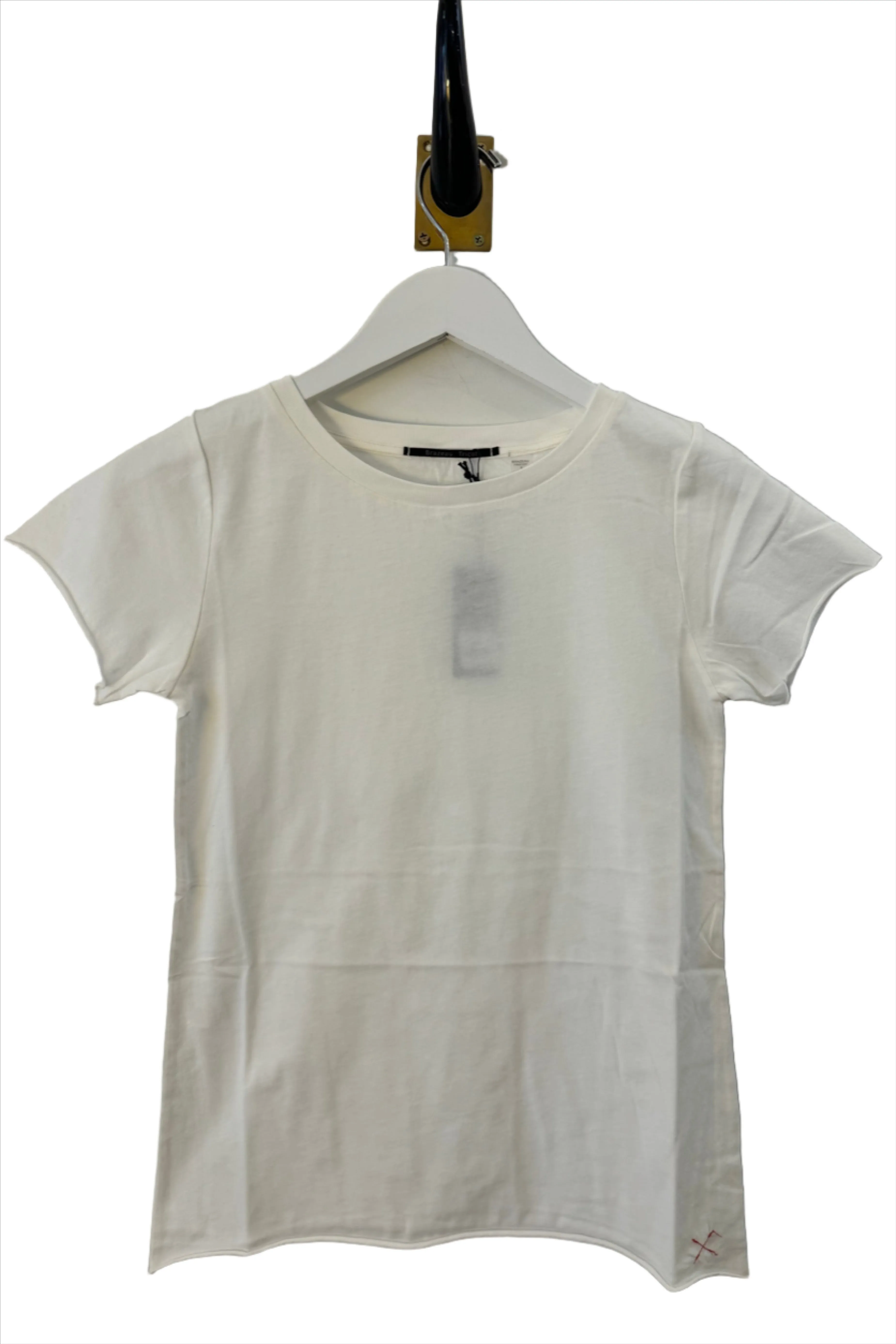 Pearl Cotton Cap Sleeve Tee