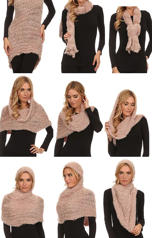 Sakkas Becca Luxuriously Soft Stretchy Amazing Scarf - Wear in Many Ways