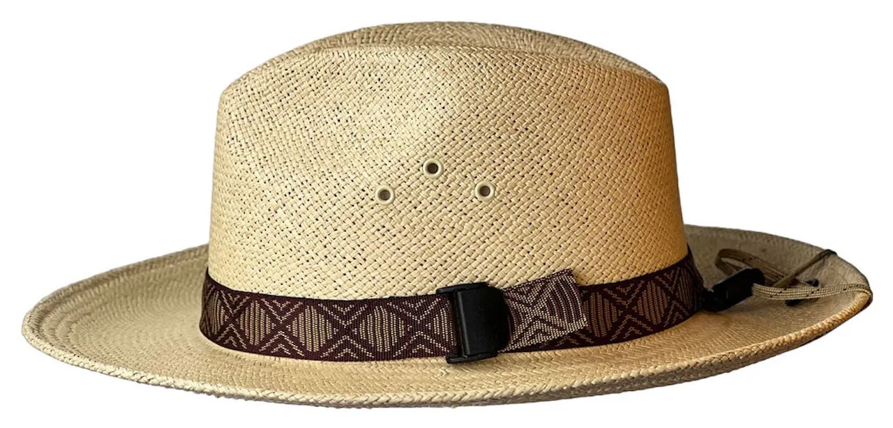 San Francisco Hats Natural Folding Fedora Sports