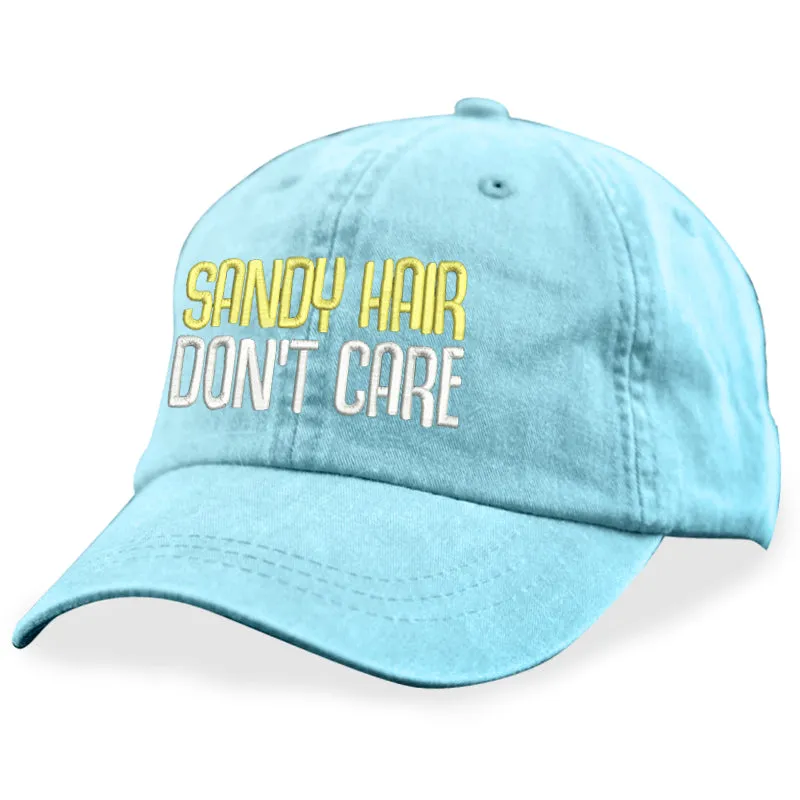 Sandy Hair Don't Care Hat