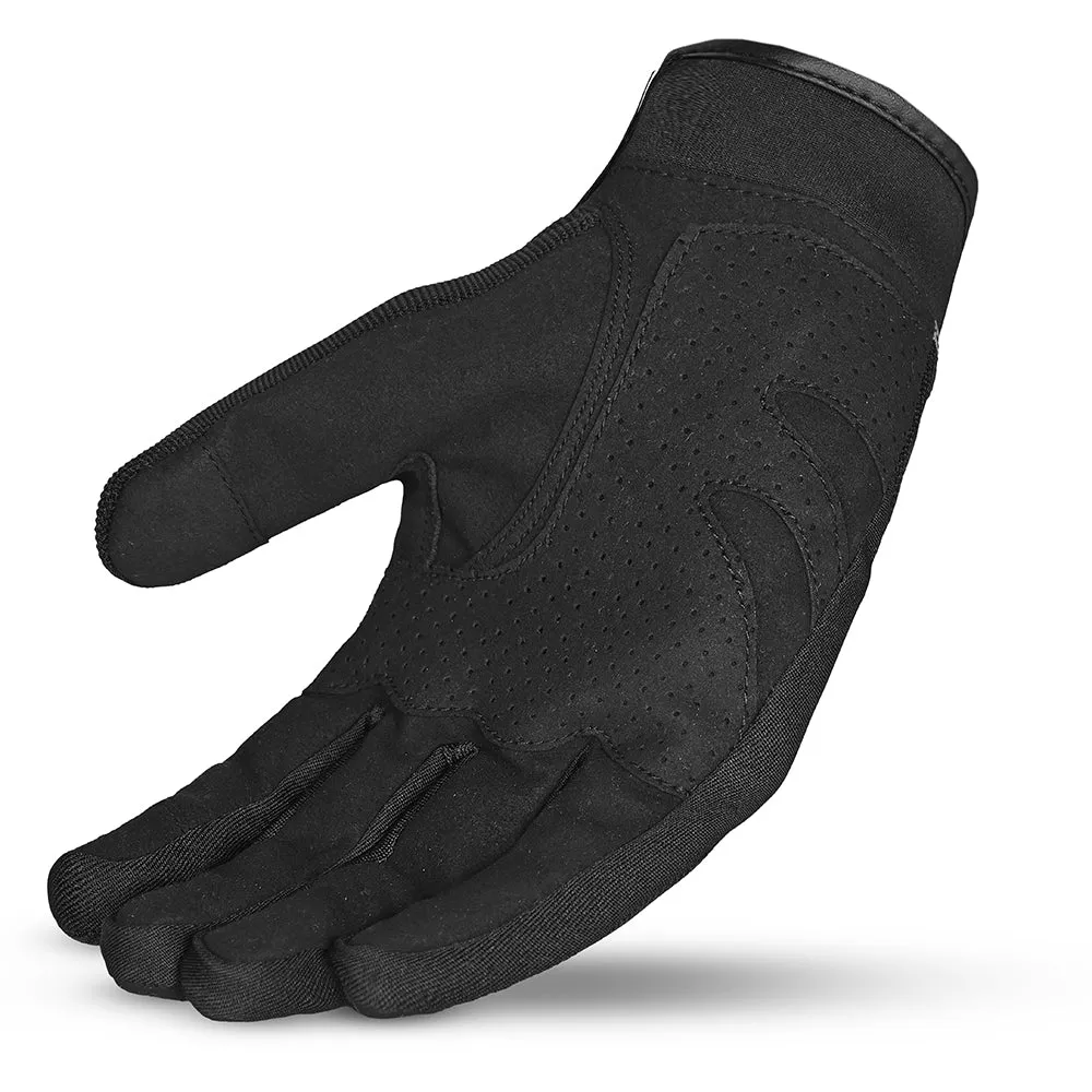 SHUA Shot  Motorbike Gloves Black Gray