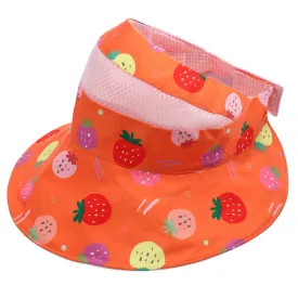 Sidiou Group Anniou Wholesale Children's Sun Protection Empty Top Hat Kids Fisherman Hat Big Brim Summer Thin Beach Hat