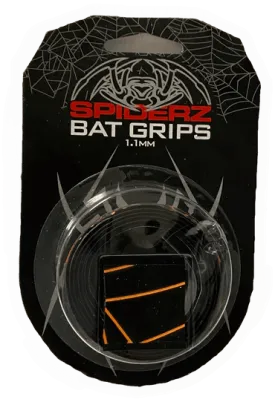 Spiderz Bat Grip (1.1 MM) - Black / Orange