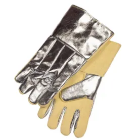 Stanco ACKK214WL Aluminized Gloves, 1 Pair