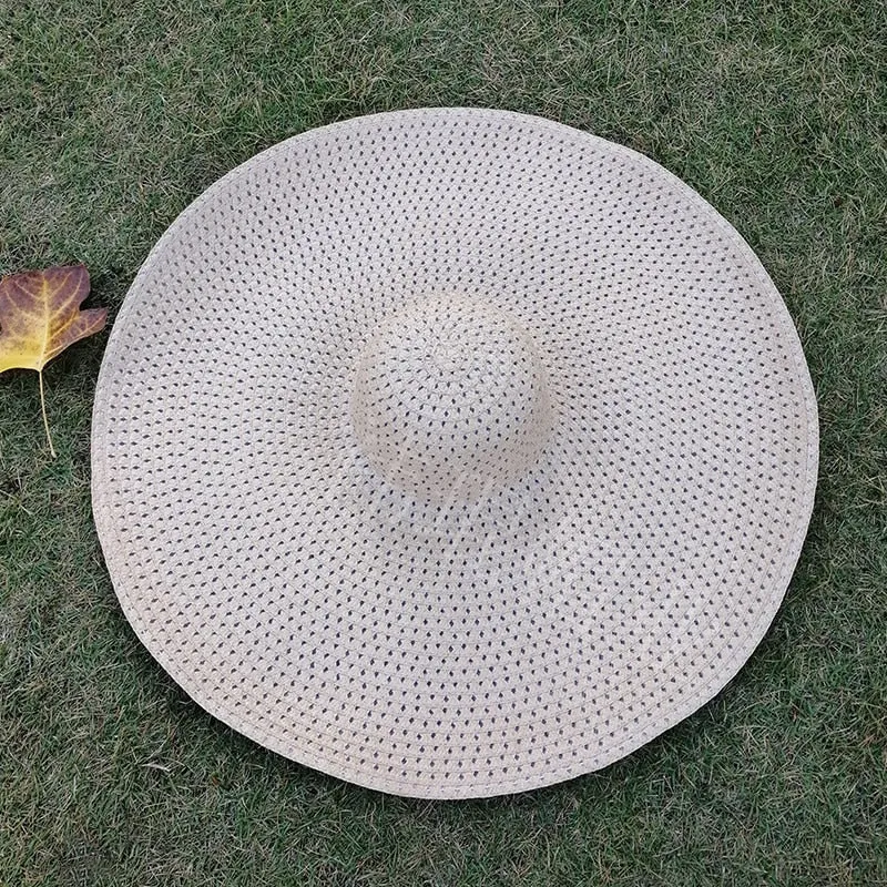 TEEK - 27.5in Oversized Wide Brim Sun Hat