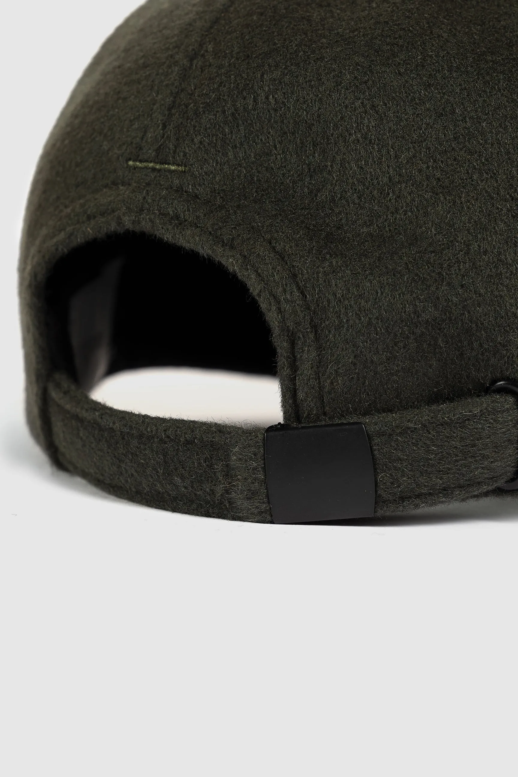 The 100 CAP in Olive Green Cotton